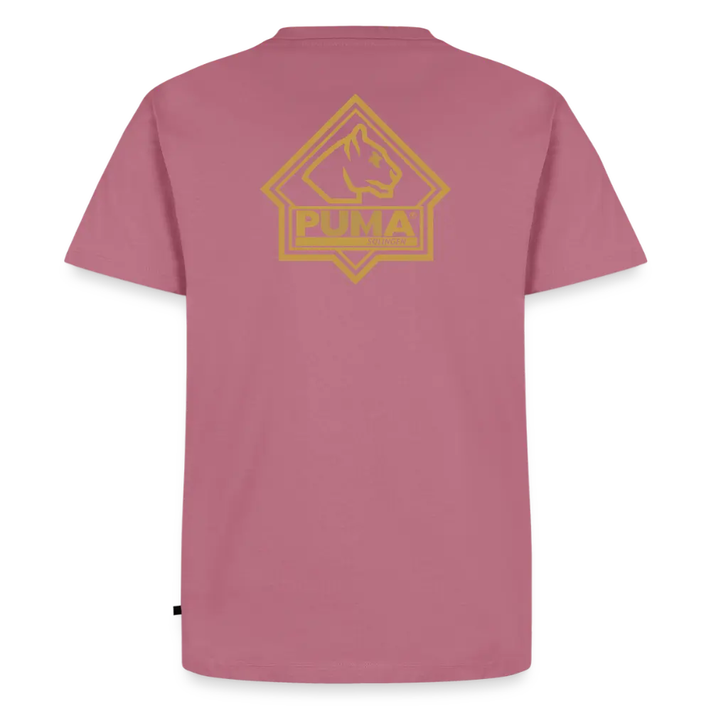 Men’s Premium T-Shirt PUMA Heritage Logo Back - mauve