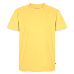 Men’s Premium T-Shirt PUMA Heritage Logo Back - sky yellow