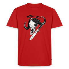 PUMA Herren Premium T-Shirt „White Hunter – Big Game" - red