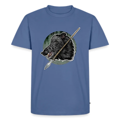 PUMA Herren Premium T-Shirt "Keiler & Saufeder" - stone blue
