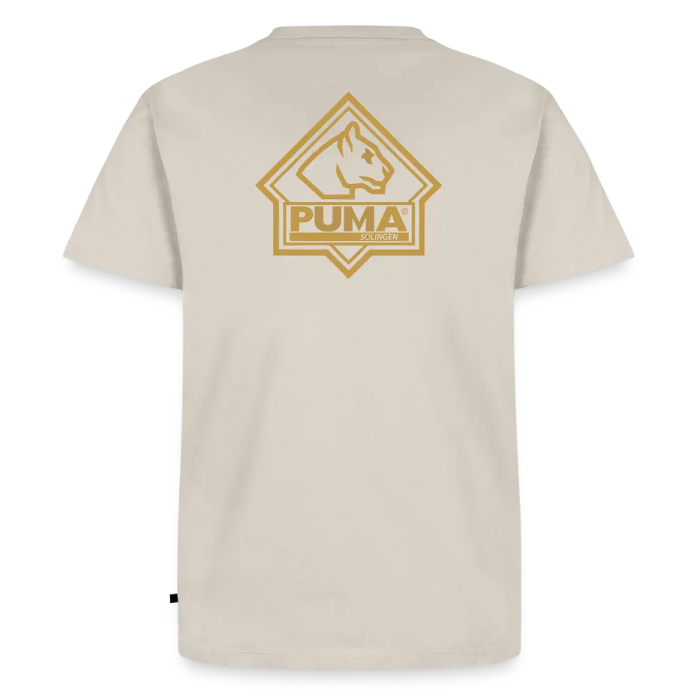 Men’s Premium T-Shirt PUMA Heritage Logo Back - beige