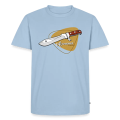 Men’s Premium T-Shirt PUMA Automesser Retrodesign - light blue