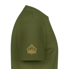 Men’s Premium T-Shirt PUMA Heritage Logo Back - khaki