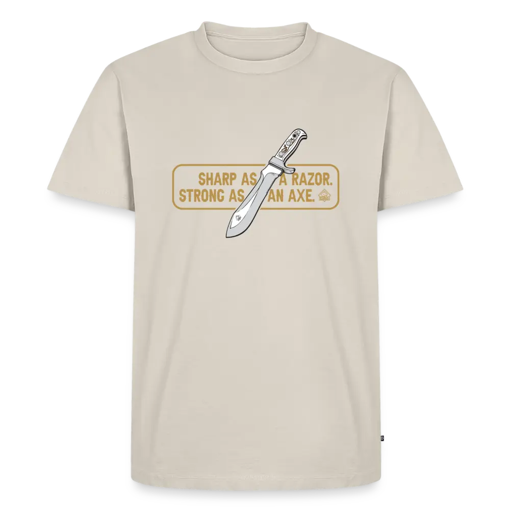 Men’s Premium T-Shirt - beige
