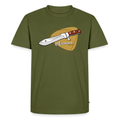 Men’s Premium T-Shirt PUMA Automesser Retrodesign - khaki