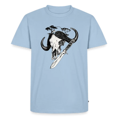 PUMA Herren Premium T-Shirt „White Hunter – Big Game" - light blue