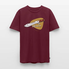 Men’s Premium T-Shirt PUMA Automesser Retrodesign - burgundy