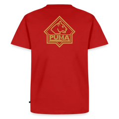 Men’s Premium T-Shirt PUMA Heritage Logo Back - red