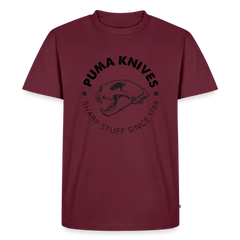 PUMA KNIVES Skull BW - burgundy
