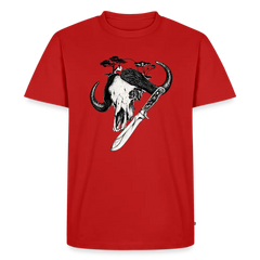 PUMA Herren Premium T-Shirt „White Hunter – Big Game" - red