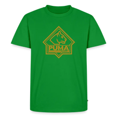 Men’s Premium T-Shirt PUMA Heritage Logo Front - green