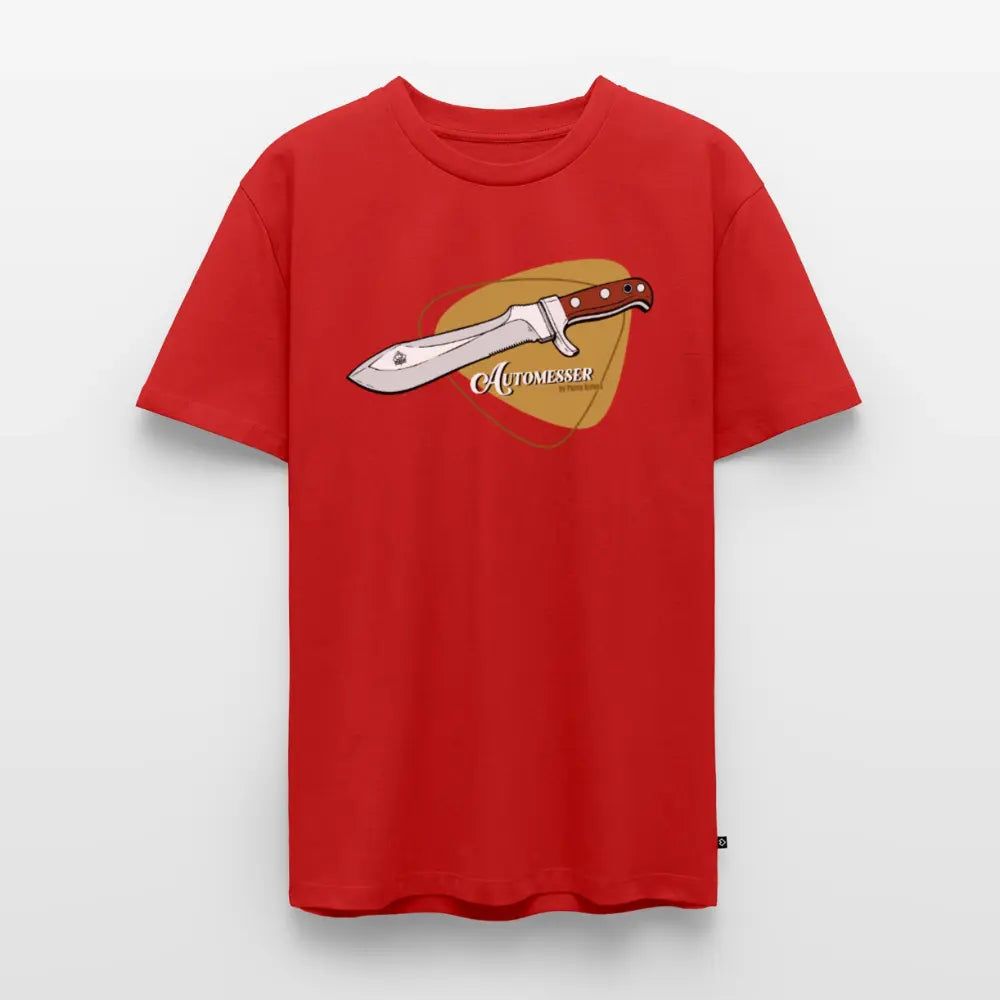 Men’s Premium T-Shirt PUMA Automesser Retrodesign - red