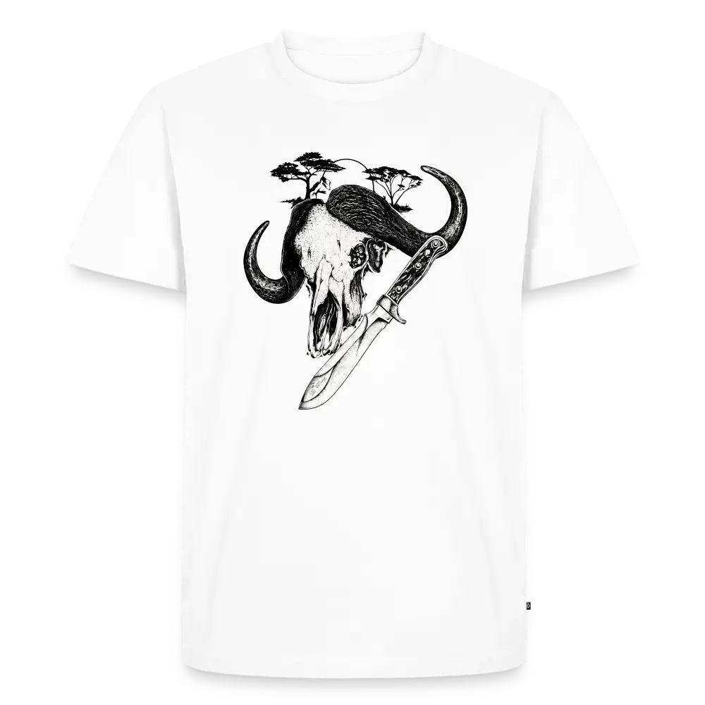 PUMA Herren Premium T-Shirt „White Hunter – Big Game