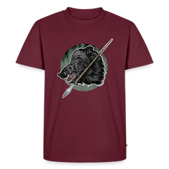 PUMA Herren Premium T-Shirt "Keiler & Saufeder" - burgundy