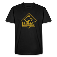 Men’s Premium T-Shirt PUMA Heritage Logo Front - black