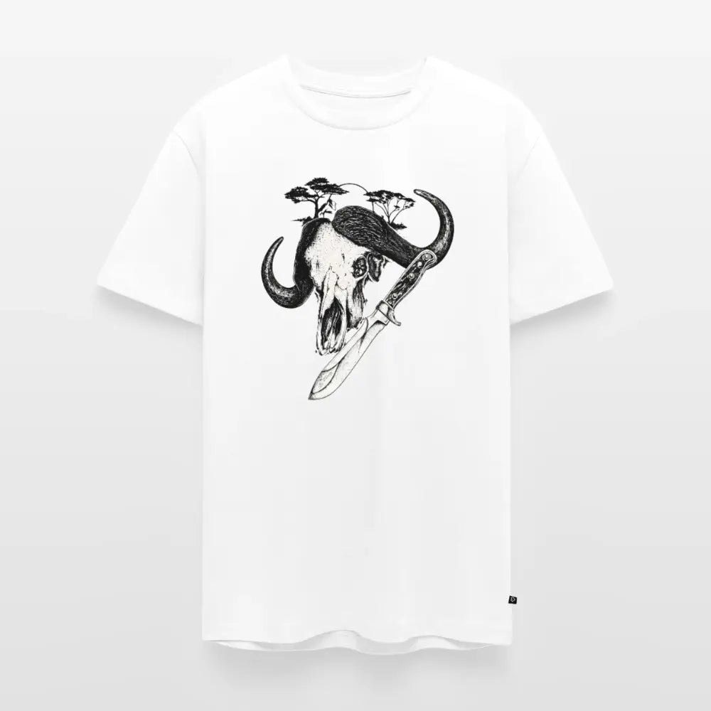 PUMA Herren Premium T-Shirt „White Hunter – Big Game