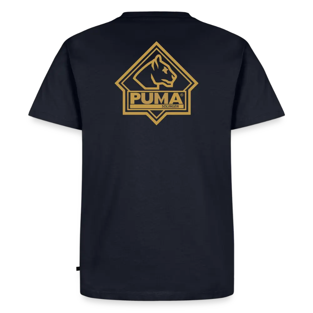 Men’s Premium T-Shirt PUMA Heritage Logo Back - navy