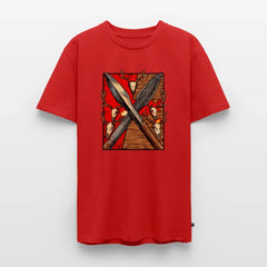 Men’s Premium T-Shirt Saufeder - red