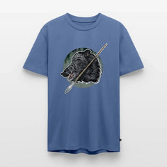 PUMA Herren Premium T-Shirt "Keiler & Saufeder" - stone blue