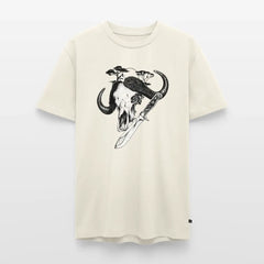 PUMA Herren Premium T-Shirt „White Hunter – Big Game" - off white