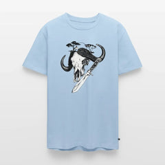 PUMA Herren Premium T-Shirt „White Hunter – Big Game" - light blue