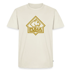 Men’s Premium T-Shirt PUMA Heritage Logo Front - off white