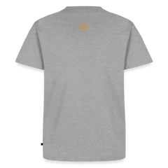 PUMA Herren Premium T-Shirt „Lauernder Puma" - heather grey