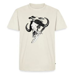PUMA Herren Premium T-Shirt „White Hunter – Big Game" - off white
