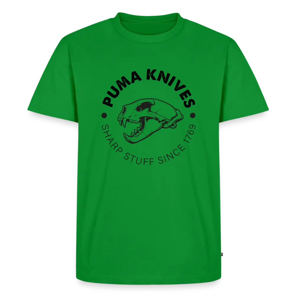 PUMA KNIVES Skull BW - green