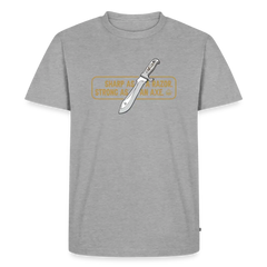 PUMA Men´s Premium T-Shirt "White Hunter Sharp & Strong" - heather grey