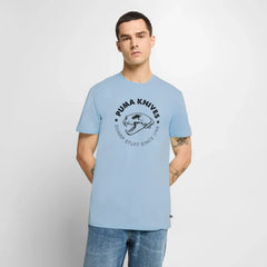 PUMA KNIVES Skull BW - light blue