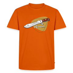 Men’s Premium T-Shirt PUMA Automesser Retrodesign - orange 