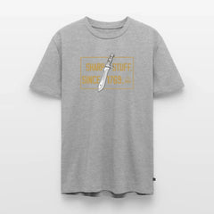 Sharp stuff since 1769 Gold - heather grey