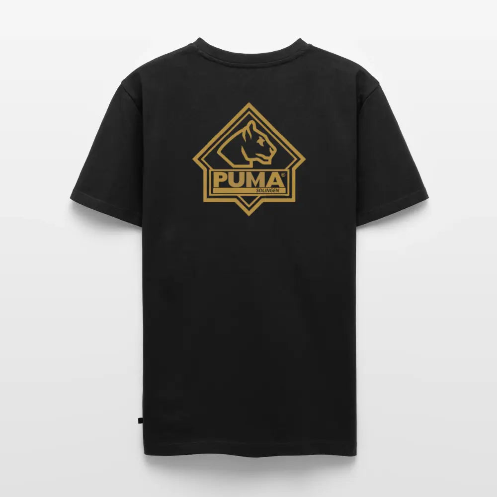 Men’s Premium T-Shirt PUMA Heritage Logo Back - black