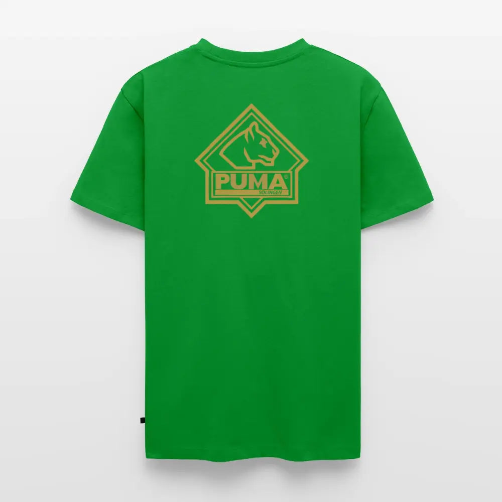 Men’s Premium T-Shirt PUMA Heritage Logo Back - green