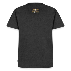 Men’s Premium T-Shirt "PUMA Sharp Stuff White Hunter" - heather anthracite