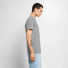Men’s Premium T-Shirt PUMA Heritage Logo Front - heather grey