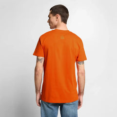 Men’s Premium T-Shirt Skull Frontal Sharp Stuff - orange 