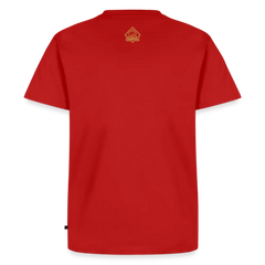 Men’s Premium T-Shirt Skull Frontal Sharp Stuff - red