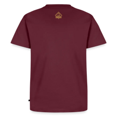 PUMA Herren Premium T-Shirt "Sharp stuff since 1769 Gold" - burgundy