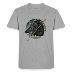PUMA Herren Premium T-Shirt "Keiler & Saufeder" - heather grey