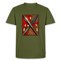 Men’s Premium T-Shirt Saufeder - khaki
