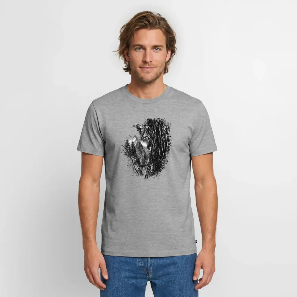 PUMA Herren Premium T-Shirt „Lauernder Puma