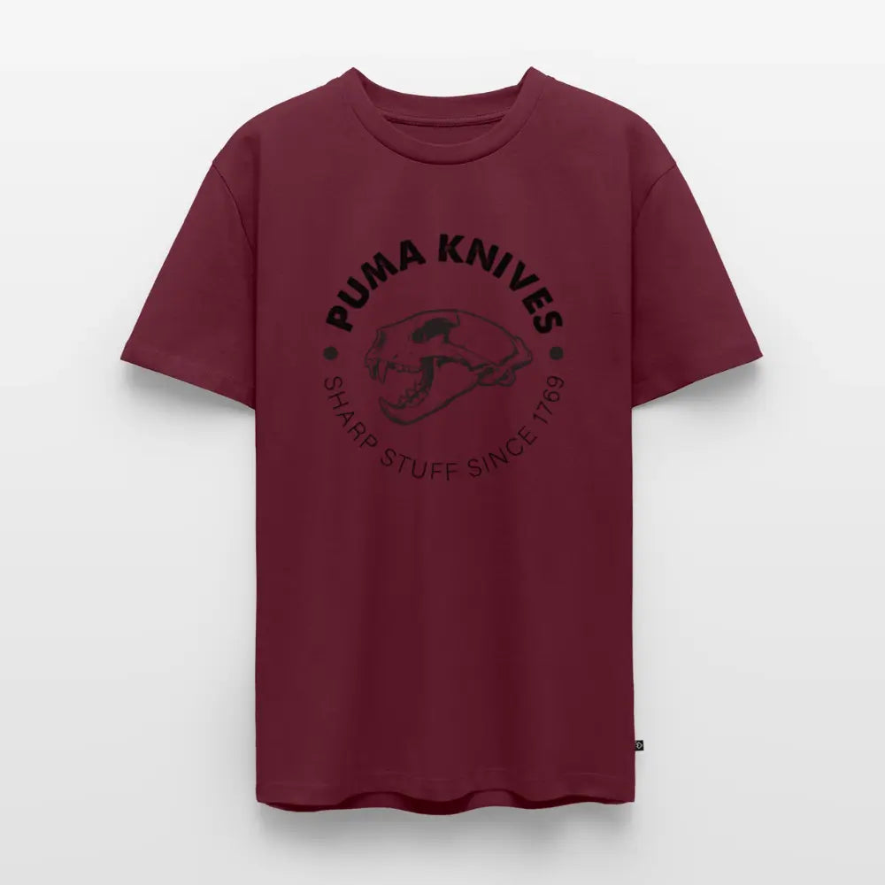PUMA KNIVES Skull BW - burgundy
