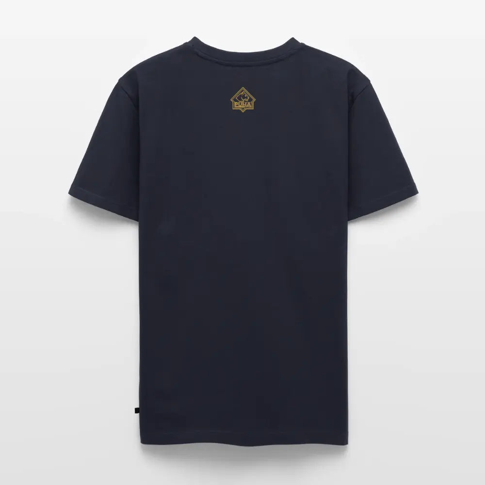 Men’s Premium T-Shirt Skull Frontal Sharp Stuff - navy
