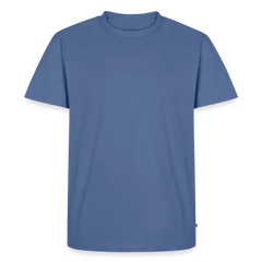 Men’s Premium T-Shirt PUMA Heritage Logo Back - stone blue