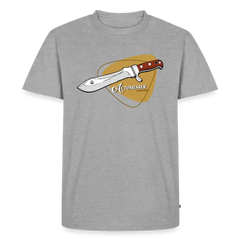 Men’s Premium T-Shirt PUMA Automesser Retrodesign - heather grey