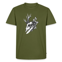 PUMA Men´s Premium T-Shirt „Jagdnicker" - khaki