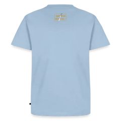 Men’s Premium T-Shirt "PUMA Sharp Stuff White Hunter" - light blue