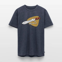 Men’s Premium T-Shirt PUMA Automesser Retrodesign - heather denim